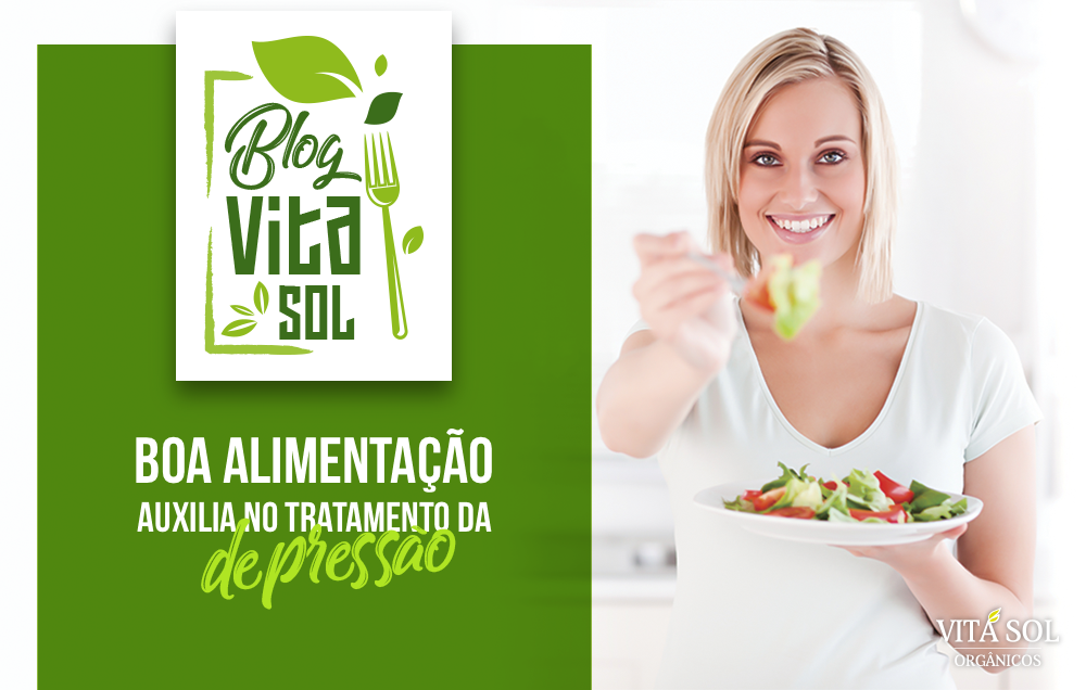 Boa alimentação auxilia no tratamento da depressão