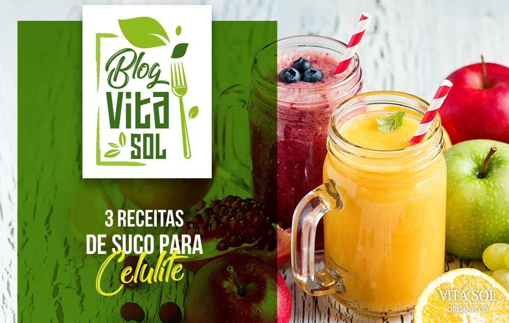 3 Receitas de Suco Para Celulite